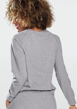 BLUZA WENEZJA SZARY BAWEŁNA