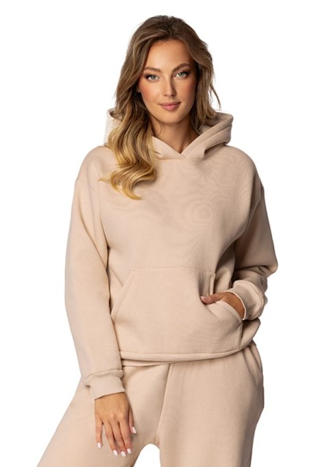 Bluza DK-K-B9 BEŻ BAWEŁNA GRUBA