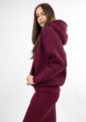 Bluza DK-K-B9 BORDO BAWEŁNA GRUBA