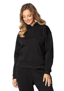 Bluza DK-K-B9 CZARNY BAWEŁNA GRUBA