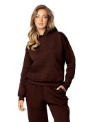 Bluza DK-K-B9 CZEKOLADA BAWEŁNA GRUBA
