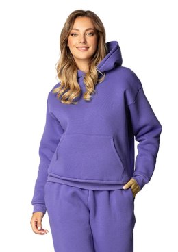 Bluza DK-K-B9 FIOLET BAWEŁNA GRUBA