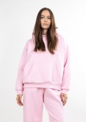 Bluza DK-K-B9 JASNY RÓŻ BAWEŁNA GRUBA