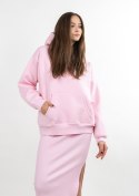 Bluza Oseye JASNY RÓŻ BAWEŁNA GRUBA