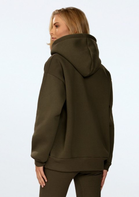 Bluza Oseye KHAKI BAWEŁNA GRUBA