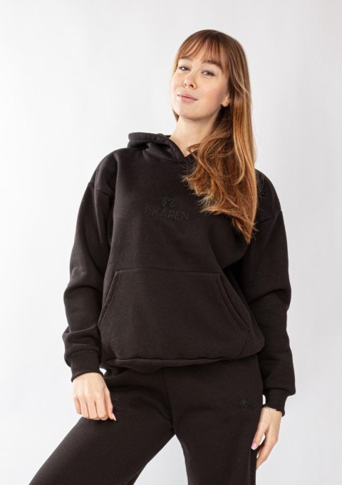 Bluza Randi H1 CZARNY BAWEŁNA GRUBA