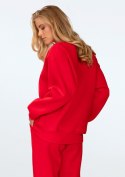 Bluza Rehema CZERWONY BAWEŁNA GRUBA