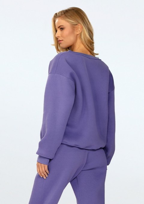 Bluza Rehema FIOLET BAWEŁNA GRUBA