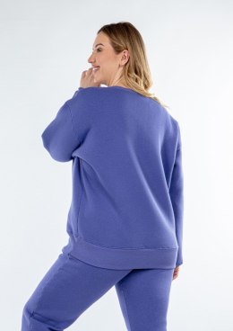 Bluza Rehema H1 FIOLET BAWEŁNA GRUBA