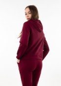 Bluza Seattle H1 BORDO BAWEŁNA