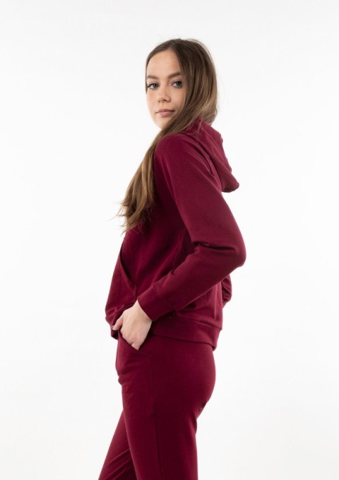 Bluza Seattle H1 BORDO BAWEŁNA