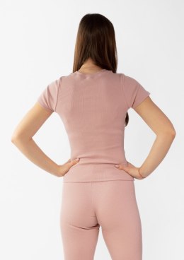 Bluzka Halima PUDER BAWEŁNA PRĄŻKI