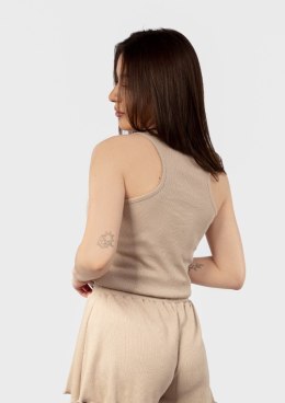 Bokserka DK-K-P1 CAPPUCCINO BAWEŁNA PRĄŻKI