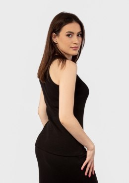 Bokserka DK-K-P2 CZARNY BAWEŁNA PRĄŻKI