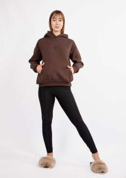 DK-K-B10-H1 CZEKOLADA BAWEŁNA GRUBA I CZARNY POLIAMID