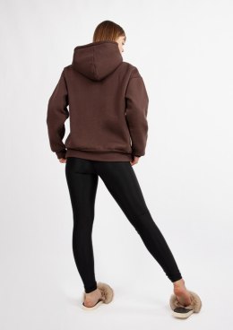 DK-K-B10-H1 CZEKOLADA BAWEŁNA GRUBA I CZARNY POLIAMID