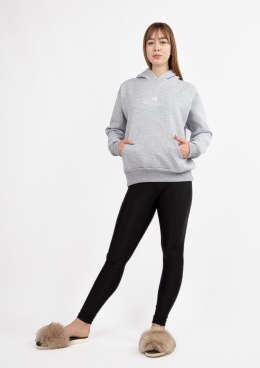 DK-K-B10-H1 SZARY BAWEŁNA GRUBA I CZARNY POLIAMID