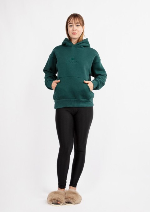 DK-K-B10-H1 ZIELONY BAWEŁNA GRUBA I CZARNY POLIAMID