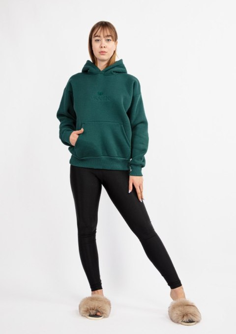 DK-K-B10-H1 ZIELONY BAWEŁNA GRUBA I CZARNY POLIAMID