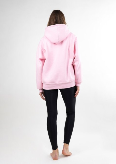 DK-K-B10 JASNY RÓŻ BAWEŁNA GRUBA I CZARNY POLIAMID