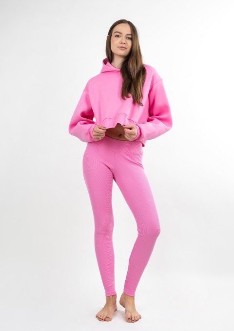 DK-K-B11 RÓŻ BAWEŁNA GRUBA I PRĄŻKI