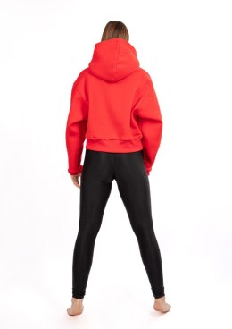 DK-K-B12 CZERWONY BAWEŁNA GRUBA I CZARNY POLIAMID