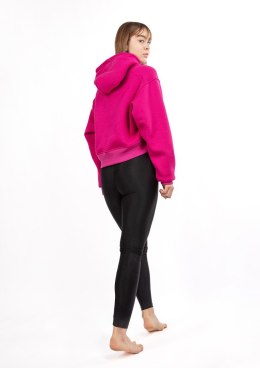 DK-K-B12 FUKSJA BAWEŁNA GRUBA I CZARNY POLIAMID