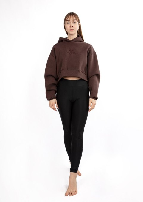 DK-K-B12-H1 BEŻ BAWEŁNA GRUBA I CZARNY POLIAMID