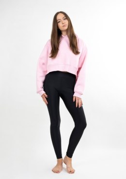 DK-K-B12 JASNY RÓŻ BAWEŁNA GRUBA I CZARNY POLIAMID