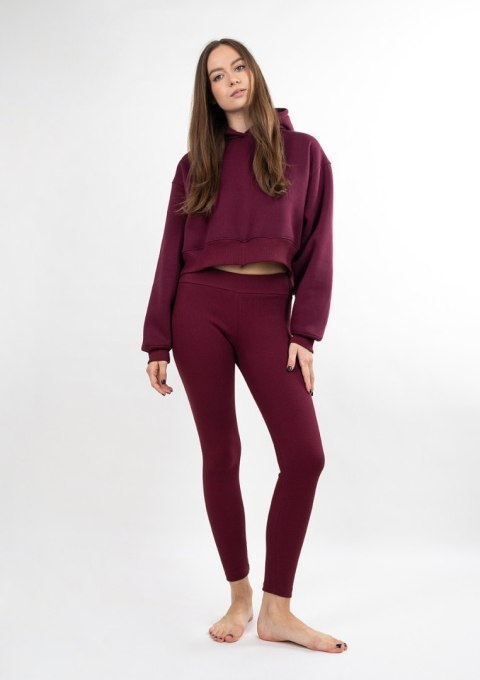 DK-K-B13 BORDO BAWEŁNA GRUBA I PRĄŻKI