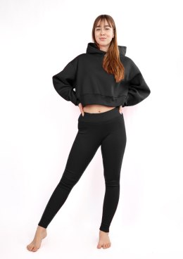 DK-K-B13 CZARNY BAWEŁNA GRUBA I PRĄŻKI