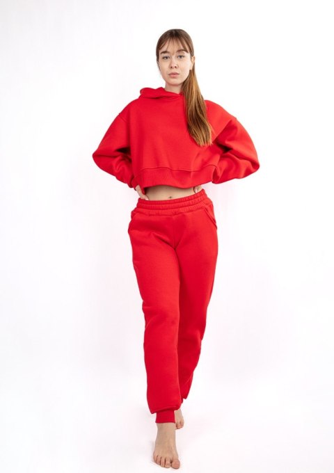 DK-K-B16 CZERWONY BAWEŁNA GRUBA