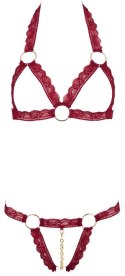 Bra Set open red