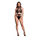 Carpo XLVI - Two Piece with Turtleneck,Crop Top and Pantie - One Size