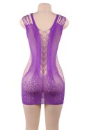 DRESS H3161 PURPLE