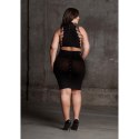 Kala XXXVII - Two Piece with Turtleneck,Crop Top and Skirt - Plus Size