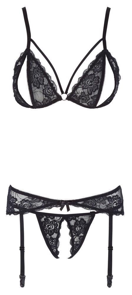 Lace Suspender Set