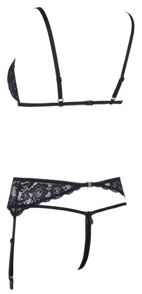 Lace Suspender Set