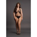 Strappy Lace Teddy - Plus Size