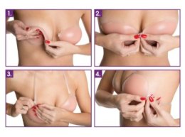 BIUSTONOSZ JULIMEX SILIKONOWY Z RAMIACZKAMI BS-04