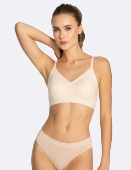 BIUSTONOSZ JULIMEX SIMPLE BRA TOP BEŻOWY