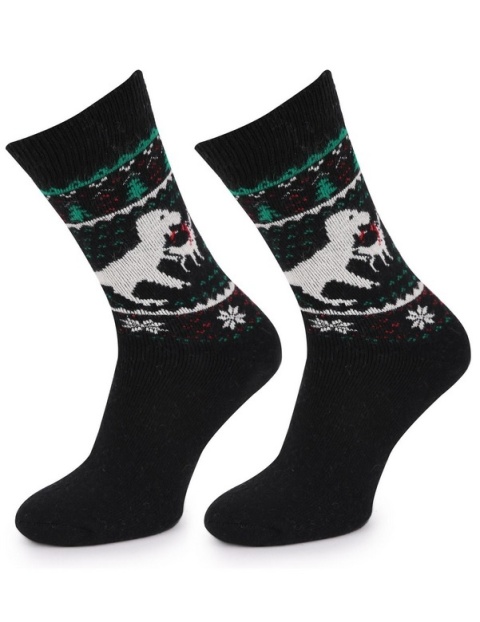 SKARPETY MARILYN ANGORA MEN TERRY R24 BLACK