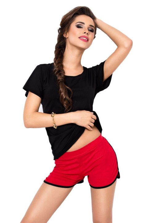 KOMPLET ABIGIL WISKOZA CZERWONY