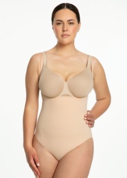 BODY JULIMEX 419 SEAMLESS OPEN BUST BEŻ