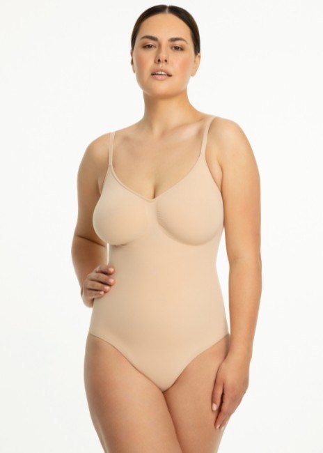 BODY JULIMEX 421 SEAMLESS BEŻ