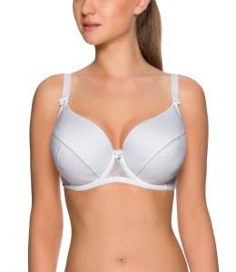 Biustonosz VENA VB-231 usztywniany biały