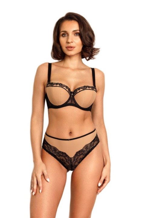 Biustonosz VENA VB-456 karmel+czarny