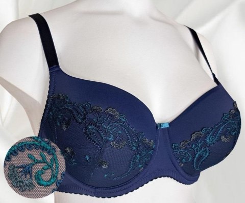 Biustonosz VENA VB-474 granat+zielony