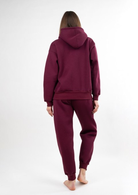 DK-K-B6 BORDO BAWEŁNA GRUBA