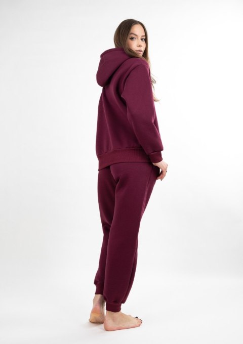 DK-K-B6 BORDO BAWEŁNA GRUBA